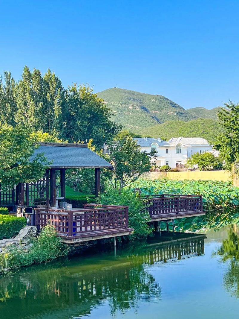 京郊小瑞士静之湖.整个度假村集住宿,餐饮,各种玩乐